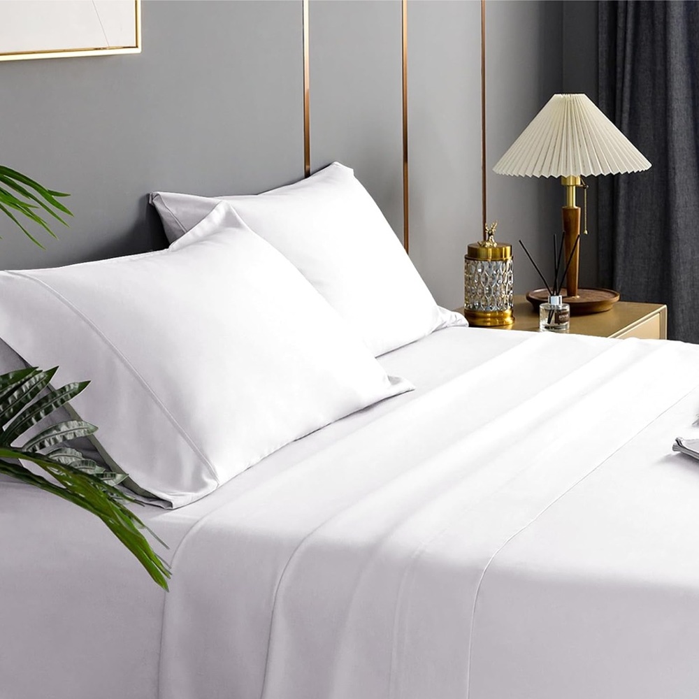 brand new king size egyptian cotton flat top sheet
